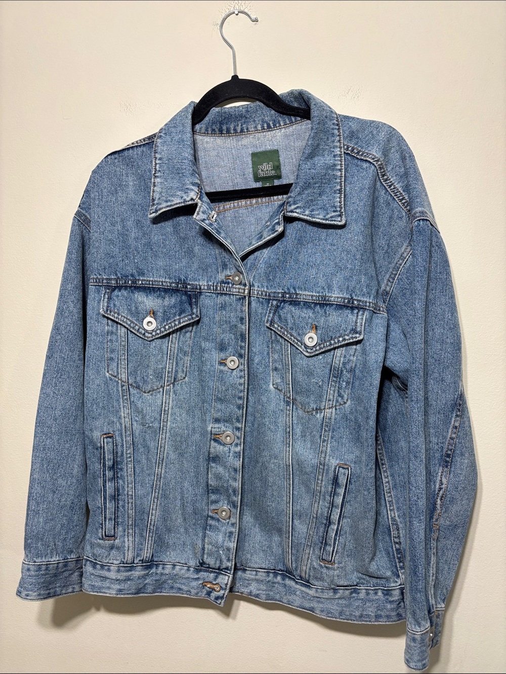 wild fable Light Wash Denim Jacket